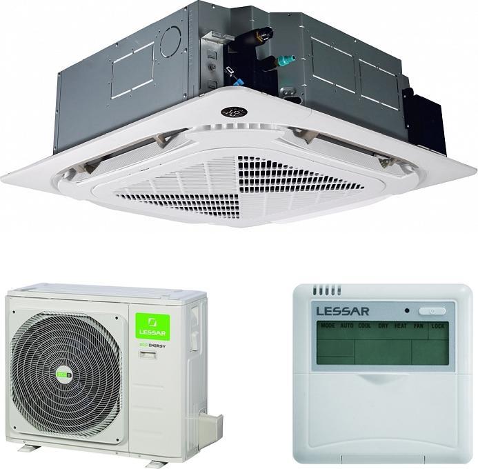Кассетный кондиционер Lessar LS-HE24BVA2/LU-HE24UVA2
