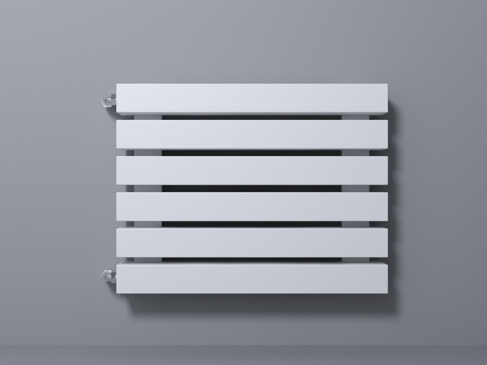 Радиатор стальной трубчатый Velar Q80 550 H5, горизонтальный, 5 секции Боковое