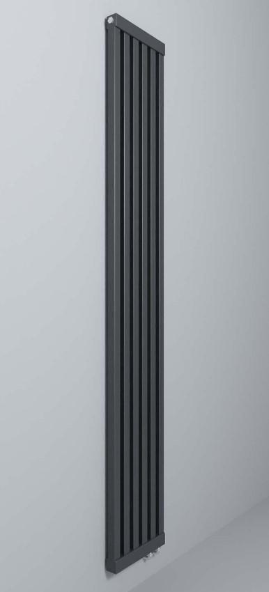 Радиатор стальной трубчатый Velar QT1 2000 V12, вертикальный, 12 секции Боковое