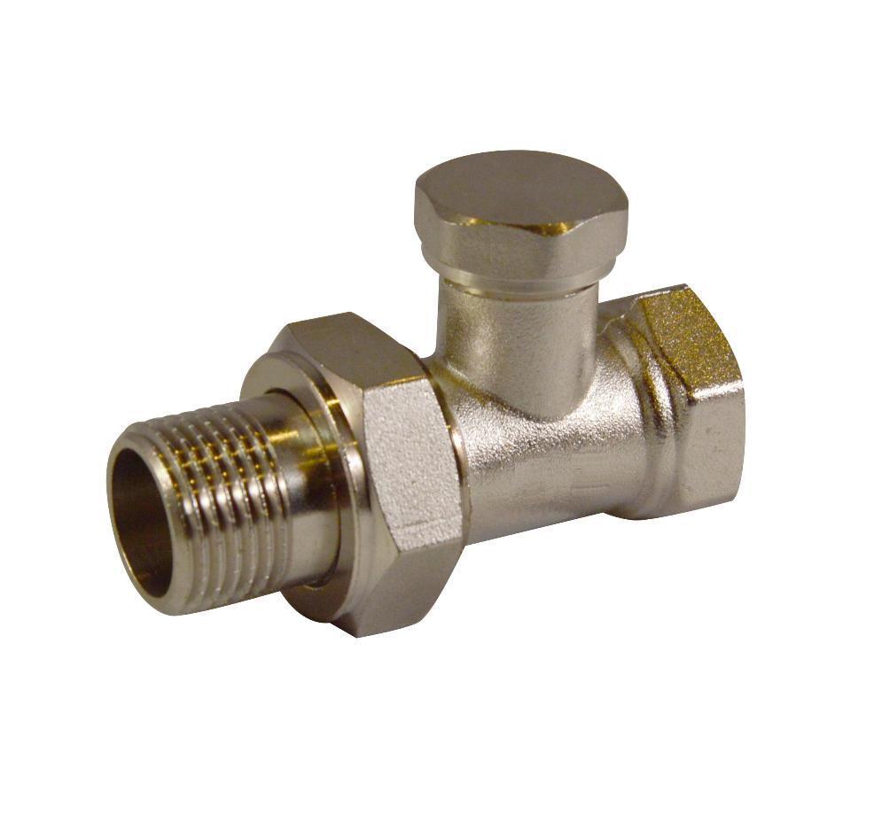 Клапан запорный Delta прямой 1/2 (нижний)