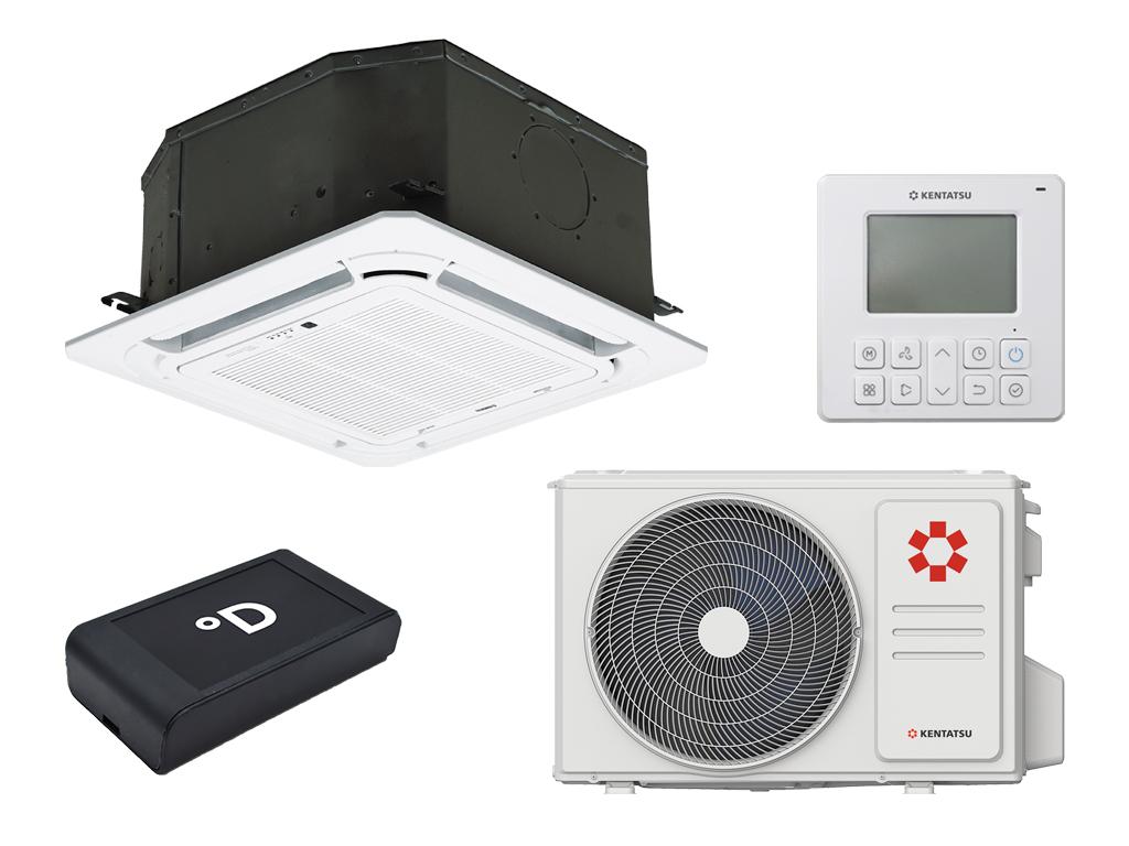 Кассетный кондиционер Kentatsu KSZB53HZAN1R/KSUNB53HZAN1/KPU65-D