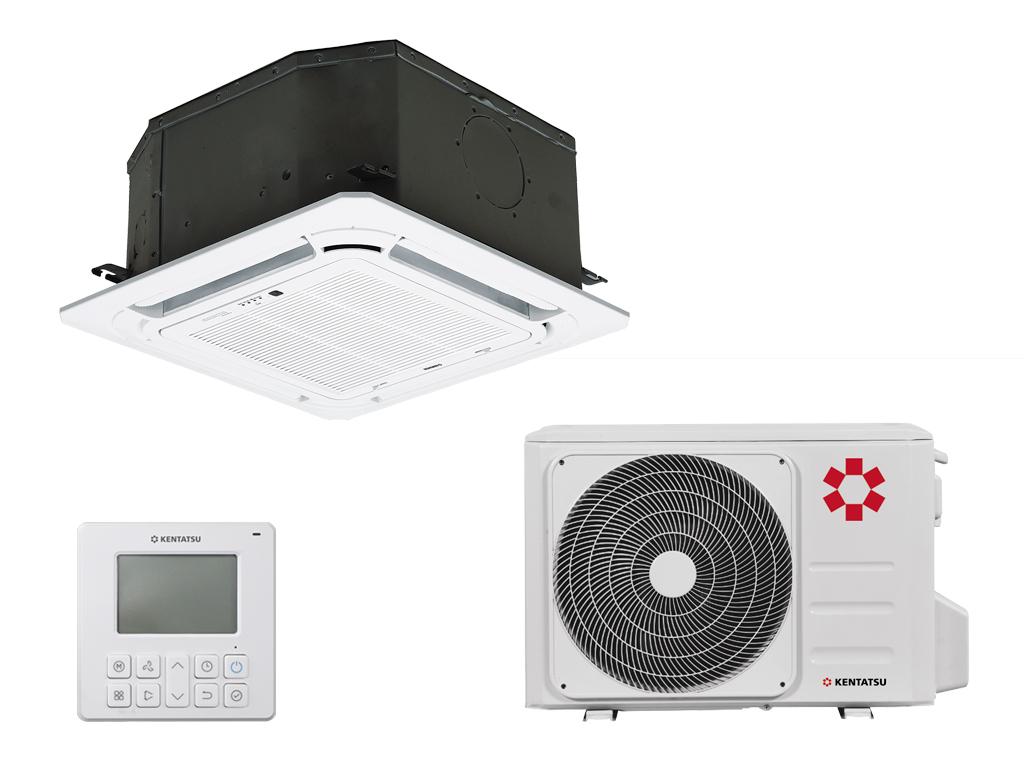 Кассетный кондиционер Kentatsu KSZTA35HFAN1R/KSUTA35HFAN1L/KPU65-D