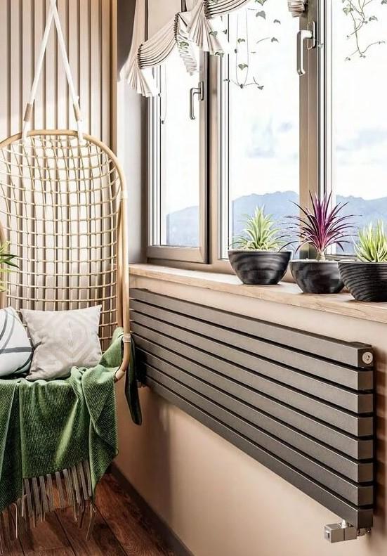 Радиатор стальной профильный WarmMet Cube 40 H 1250-10