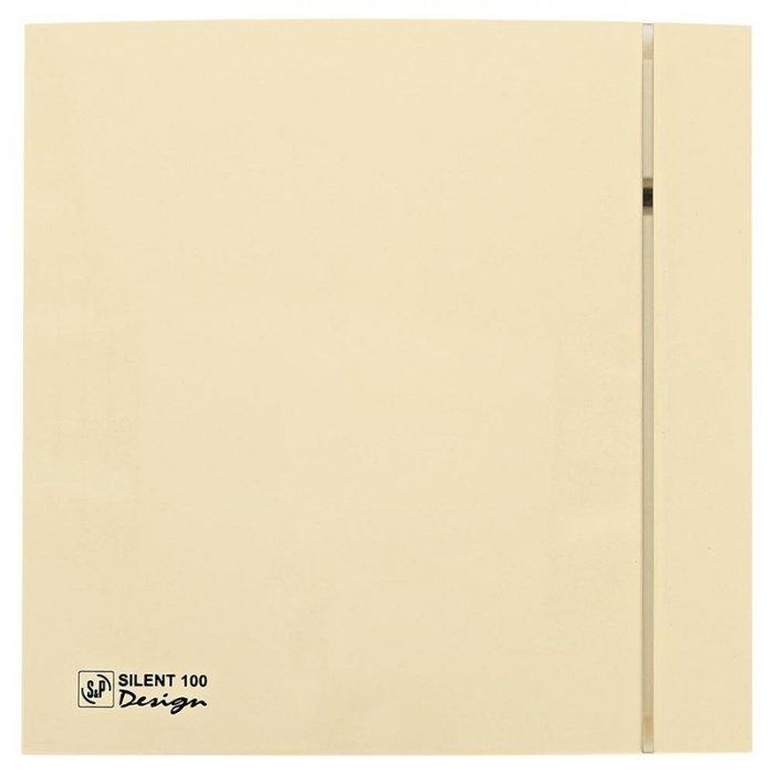 Вытяжка для ванной диаметр 100 мм Soler & Palau SILENT-100 CRZ IVORY DESIGN 4C (230V 50Hz)