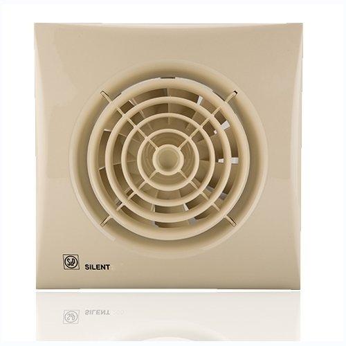 Вытяжка для ванной диаметр 120 мм Soler & Palau SILENT-200 CZ CHAMPAGNE