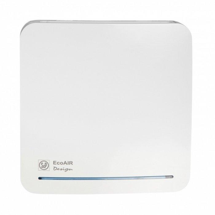 Вытяжка для ванной диаметр 100 мм Soler & Palau ECOAIR DESIGN 100 T ECOWATT