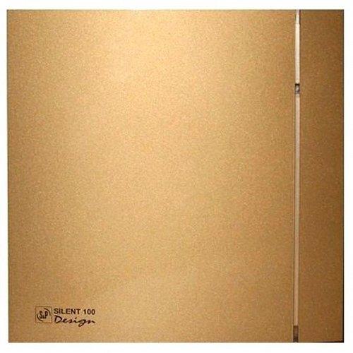 Вытяжка для ванной диаметр 100 мм Soler & Palau SILENT-100 CZ GOLD DESIGN 4C