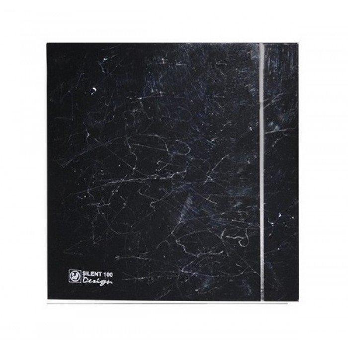 Вытяжка для ванной диаметр 100 мм Soler & Palau SILENT-100 CRZ MARBLE BLACK DESIGN 4C (230V 50Hz)