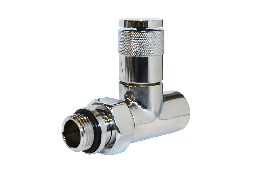 Ручной регулировки вентиль Royal Thermo прямой, PIANO (хром) 1/2